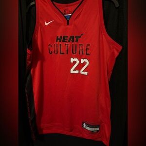 Nike Jimmy Butler Heat Culture Red Basketball Jersey